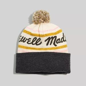 Madewell Retro Wool Blend Pom-Pom Beanie